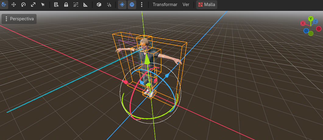 Player model en desarrollo